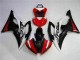 Rojo Negro ABS Kits Carenado Moto Yamaha R6 08-16 Rojo Negro ABS Kits Carenado Moto Yamaha R6 08-16