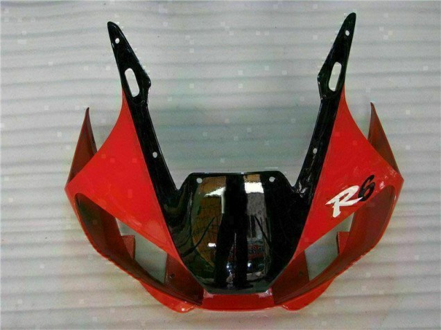 Rojo Negro ABS Kits Carenado Moto Yamaha R6 98-02 Rojo Negro ABS Kits Carenado Moto Yamaha R6 98-02