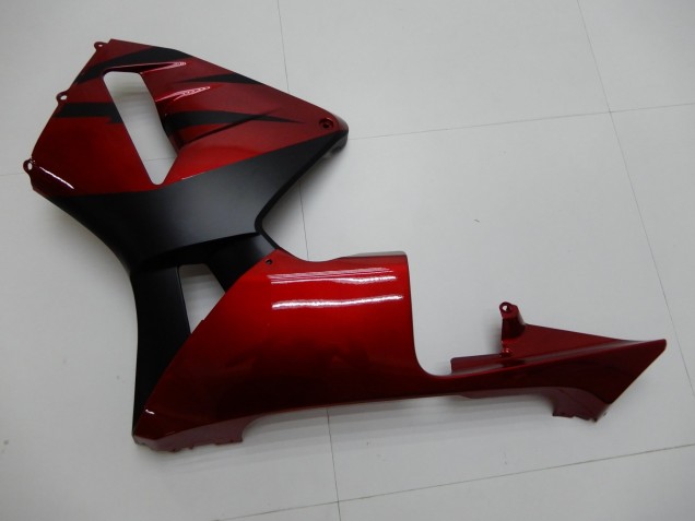 Rojo Negro ABS Moto Plástica Honda CBR 600 RR 03-04 Rojo Negro ABS Moto Plástica Honda CBR 600 RR 03-04