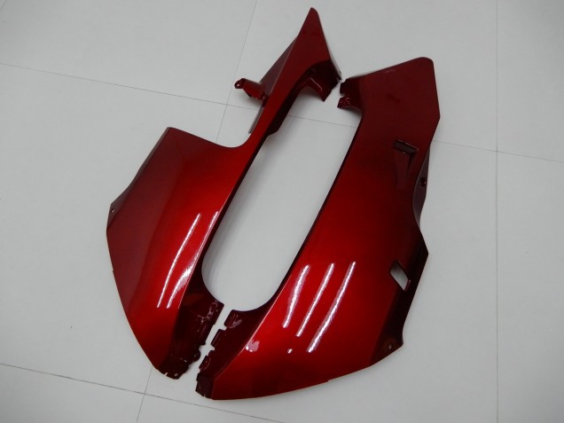 Rojo Negro ABS Moto Plástica Honda CBR 600 RR 03-04 Rojo Negro ABS Moto Plástica Honda CBR 600 RR 03-04