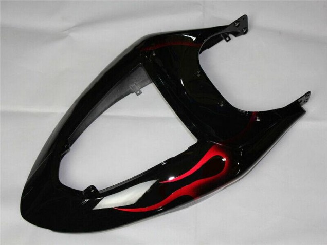 Rojo Negro ABS Moto Plástica Kawasaki ZX6R 05-06 Rojo Negro ABS Moto Plástica Kawasaki ZX6R 05-06