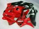 Rojo Negro ABS Moto Plástico Honda CBR 600 RR 03-04 Rojo Negro ABS Moto Plástico Honda CBR 600 RR 03-04