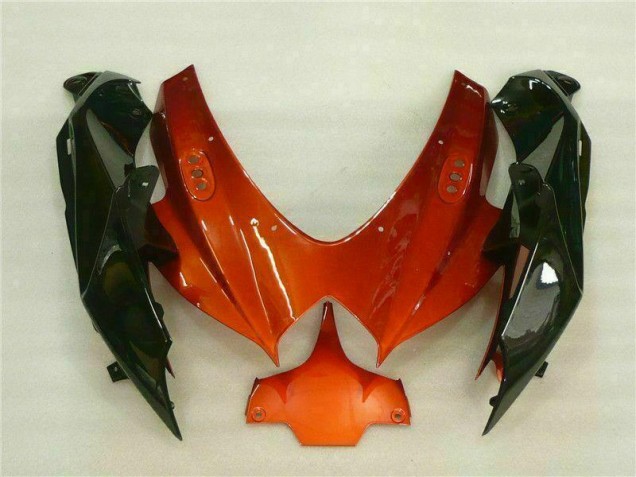 Rojo Negro ABS Moto Plástico Suzuki GSXR 600 / 750 K8 08-10 Rojo Negro ABS Moto Plástico Suzuki GSXR 600 / 750 K8 08-10
