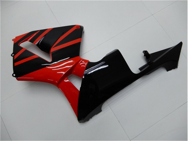 Rojo Negro ABS Moto Plásticos Honda CBR 600 RR 05-06 Rojo Negro ABS Moto Plásticos Honda CBR 600 RR 05-06