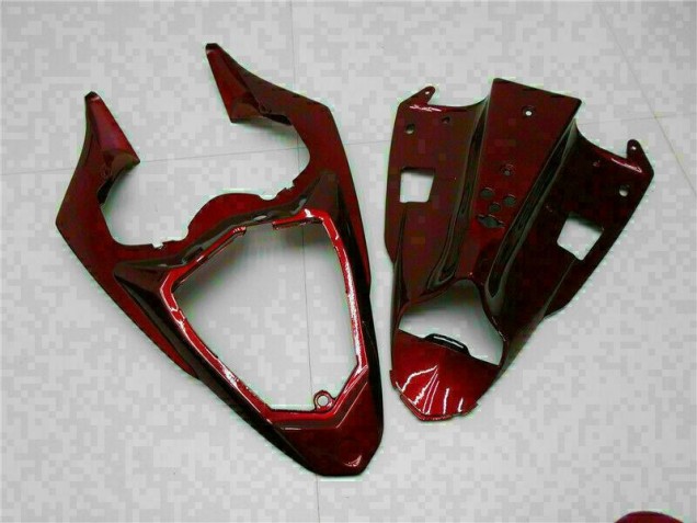 Rojo Negro ABS Moto Plásticos Yamaha R1 09-11 Rojo Negro ABS Moto Plásticos Yamaha R1 09-11