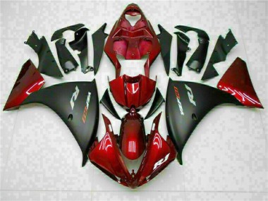 Rojo Negro ABS Moto Plásticos Yamaha R1 09-11