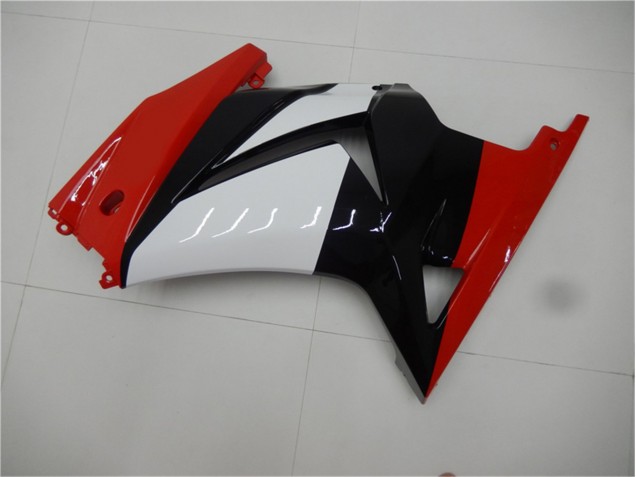 Rojo Negro Blanco Carenado Moto Kawasaki EX250 08-12 Rojo Negro Blanco Carenado Moto Kawasaki EX250 08-12