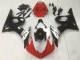 Rojo Negro Blanco Carenado Moto Yamaha R6 03-05 Rojo Negro Blanco Carenado Moto Yamaha R6 03-05