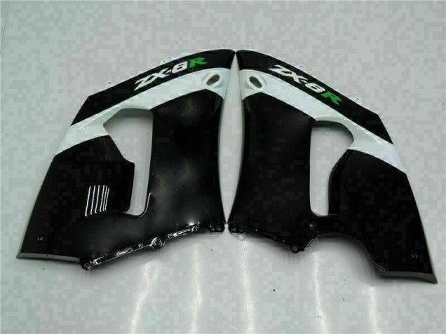 Rojo Negro Carenado Moto & Plástico Kawasaki ZX6R 05-06 Rojo Negro Carenado Moto & Plástico Kawasaki ZX6R 05-06