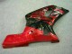 Rojo Negro Carenado Moto Suzuki GSXR 600 / 750 K1 K2 K3 01-03 Rojo Negro Carenado Moto Suzuki GSXR 600 / 750 K1 K2 K3 01-03