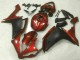 Rojo Negro Carenado Moto Yamaha R1 07-08 Rojo Negro Carenado Moto Yamaha R1 07-08