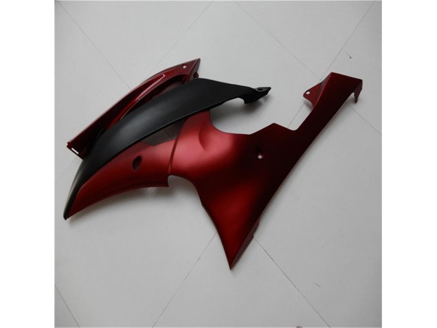 Rojo Negro Carenado & Plástico Moto Yamaha R6 08-16 Rojo Negro Carenado & Plástico Moto Yamaha R6 08-16
