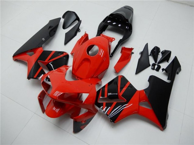 Rojo Negro Carrocería Motocicletas Honda CBR 600 RR 03-04 Rojo Negro Carrocería Motocicletas Honda CBR 600 RR 03-04