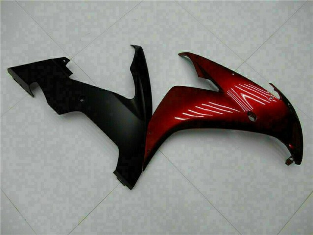 Rojo Negro Carrocería Motocicletas Yamaha R1 04-06 Rojo Negro Carrocería Motocicletas Yamaha R1 04-06