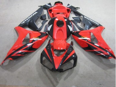Rojo Negro Fireblade Carenado Moto Honda CBR 1000 RR 06-07