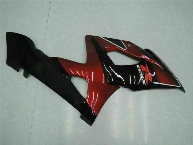 Rojo Negro Kit Completo Carenado Moto Suzuki GSXR 1000 K5 05-06 Rojo Negro Kit Completo Carenado Moto Suzuki GSXR 1000 K5 05-06