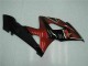 Rojo Negro Kit Completo Carenado Moto Suzuki GSXR 1000 K5 05-06 Rojo Negro Kit Completo Carenado Moto Suzuki GSXR 1000 K5 05-06