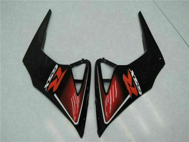 Rojo Negro Kit Completo Carenado Moto Suzuki GSXR 1000 K5 05-06 Rojo Negro Kit Completo Carenado Moto Suzuki GSXR 1000 K5 05-06