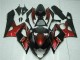 Rojo Negro Kit Completo Carenado Moto Suzuki GSXR 1000 K5 05-06 Rojo Negro Kit Completo Carenado Moto Suzuki GSXR 1000 K5 05-06