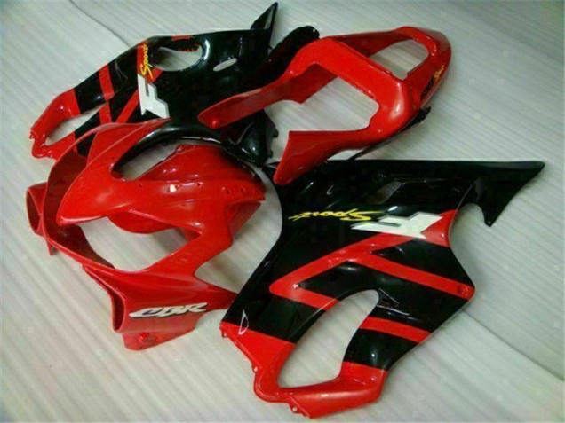 Rojo Negro Kits Carenado Moto Honda CBR 600 F4i 01-03 Rojo Negro Kits Carenado Moto Honda CBR 600 F4i 01-03