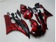 Rojo Negro Kits Carenado Moto Yamaha R6 06-07 Rojo Negro Kits Carenado Moto Yamaha R6 06-07