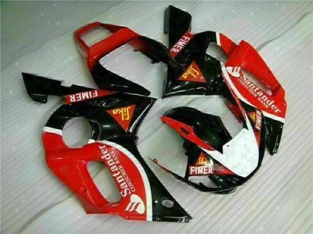 Rojo Negro Kits Completo Carenado Moto ABS Yamaha R6 98-02 Rojo Negro Kits Completo Carenado Moto ABS Yamaha R6 98-02