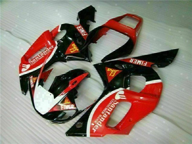 Rojo Negro Kits Completo Carenado Moto ABS Yamaha R6 98-02 Rojo Negro Kits Completo Carenado Moto ABS Yamaha R6 98-02