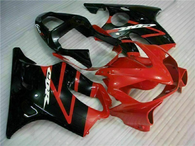 Rojo Negro Kits Completo Carenado Moto Honda CBR 600 F4i 01-03 Rojo Negro Kits Completo Carenado Moto Honda CBR 600 F4i 01-03