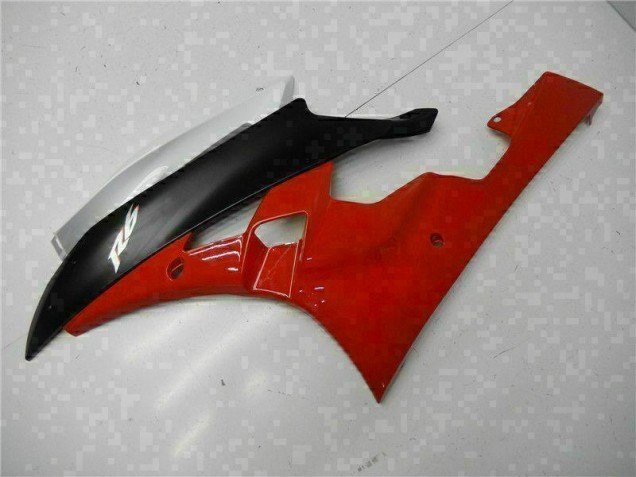 Rojo Negro Kits Completo Carenado Moto Yamaha R6 06-07 Rojo Negro Kits Completo Carenado Moto Yamaha R6 06-07
