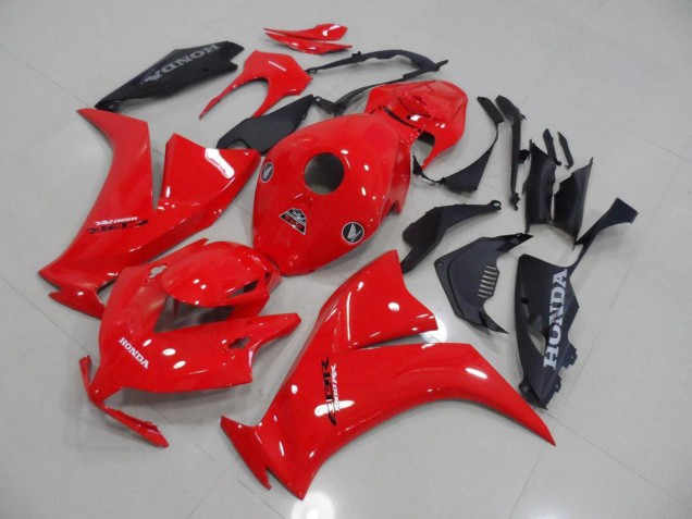 Rojo & Negro Mate Carenado Moto Honda CBR 1000 RR 12-16 Rojo & Negro Mate Carenado Moto Honda CBR 1000 RR 12-16