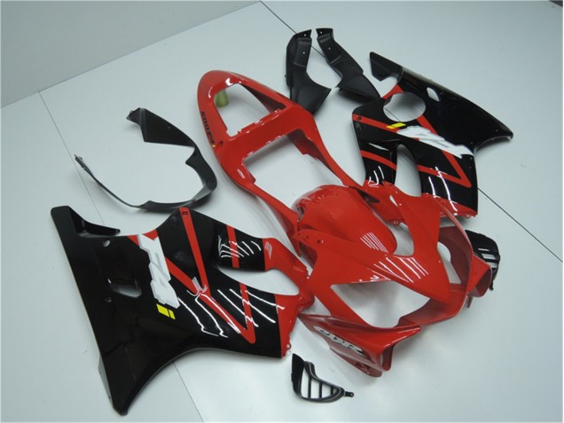 Rojo Negro Moto Plástica Honda CBR 600 F4i 01-03 Rojo Negro Moto Plástica Honda CBR 600 F4i 01-03
