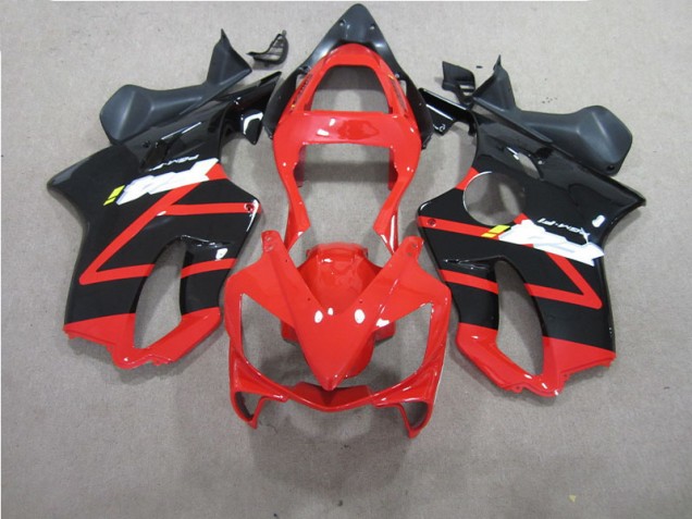 Rojo Negro Moto Plástico Honda CBR 600 F4i 01-03 Rojo Negro Moto Plástico Honda CBR 600 F4i 01-03