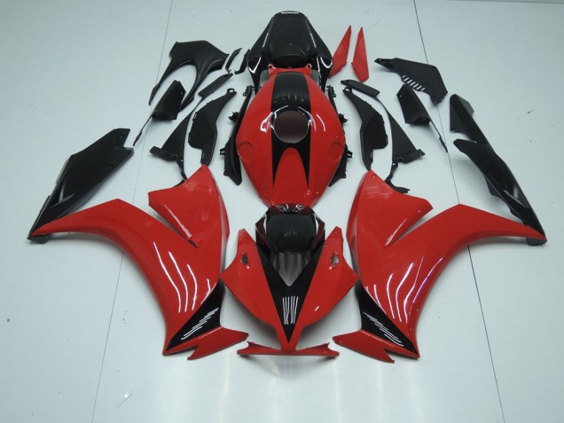 Rojo Negro con Sin Calcomanías Carenado Moto Honda CBR 1000 RR 12-16 Rojo Negro con Sin Calcomanías Carenado Moto Honda CBR 1000 RR 12-16