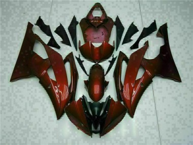 Rojo Plástica Moto Yamaha R6 08-16