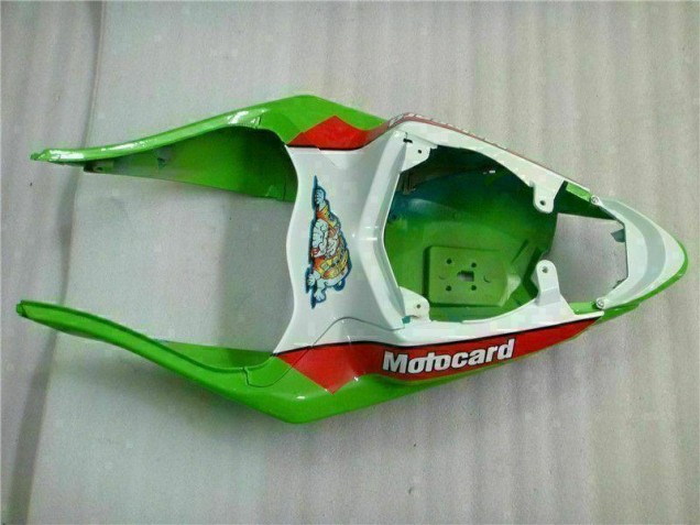 Rojo Verde Motocard Carenado Moto Kawasaki ZX6R 09-12 Rojo Verde Motocard Carenado Moto Kawasaki ZX6R 09-12