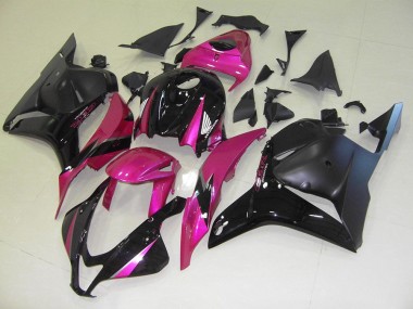 Rosa Negro Carenado Moto Honda CBR 600 RR 09-12