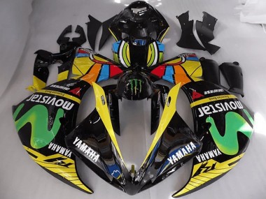 Rossi Movistar Carenado Moto Yamaha R1 12-14