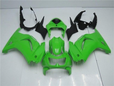 Verde ABS Kits Carenado Moto Kawasaki EX250 08-12