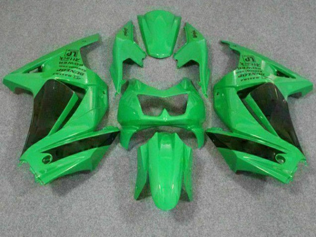 Verde Kit Carenado Moto Kawasaki EX250 08-12 Verde Kit Carenado Moto Kawasaki EX250 08-12