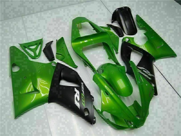 Verde Kit Carenado Moto Yamaha R1 00-01 Verde Kit Carenado Moto Yamaha R1 00-01