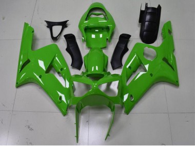 Verde Kits Completo Carenado Moto Kawasaki ZX6R 03-04