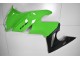 Verde Negro ABS Moto Plástica Kawasaki EX650 09-11 Verde Negro ABS Moto Plástica Kawasaki EX650 09-11