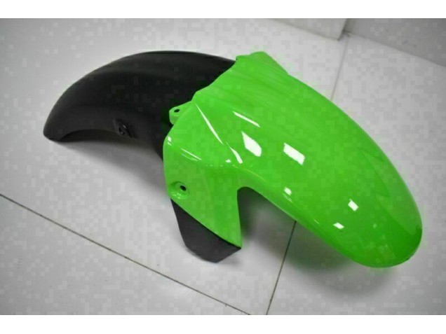 Verde Negro ABS Moto Plástico Kawasaki EX650 09-11 Verde Negro ABS Moto Plástico Kawasaki EX650 09-11