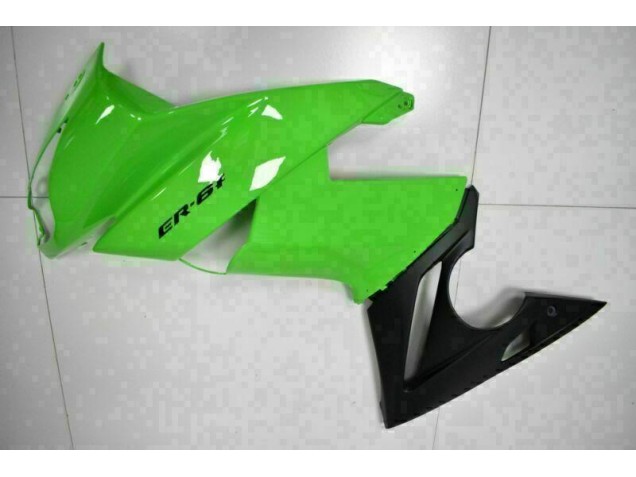 Verde Negro ABS Moto Plástico Kawasaki EX650 09-11 Verde Negro ABS Moto Plástico Kawasaki EX650 09-11