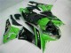Verde Negro ABS Moto Plástico Kawasaki ZX6R 09-12 Verde Negro ABS Moto Plástico Kawasaki ZX6R 09-12