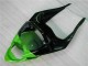 Verde Negro ABS Moto Plástico Kawasaki ZX6R 09-12 Verde Negro ABS Moto Plástico Kawasaki ZX6R 09-12