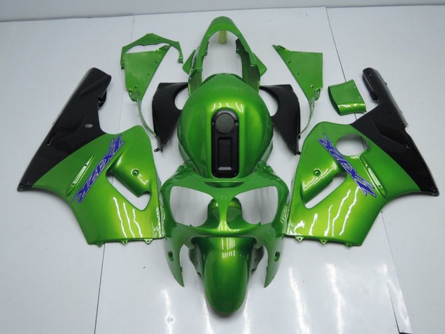 Verde & Negro Carenado Moto Kawasaki ZX12R 00-01 Verde & Negro Carenado Moto Kawasaki ZX12R 00-01