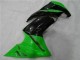 Verde Negro Carenado Moto & Plástico Kawasaki EX650 06-08 Verde Negro Carenado Moto & Plástico Kawasaki EX650 06-08