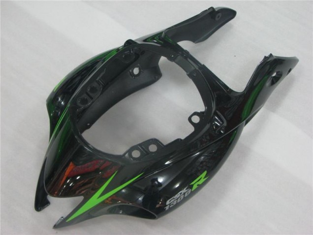 Verde Negro Carenado Moto Suzuki GSXR 1300 Hayabusa 08-19 Verde Negro Carenado Moto Suzuki GSXR 1300 Hayabusa 08-19