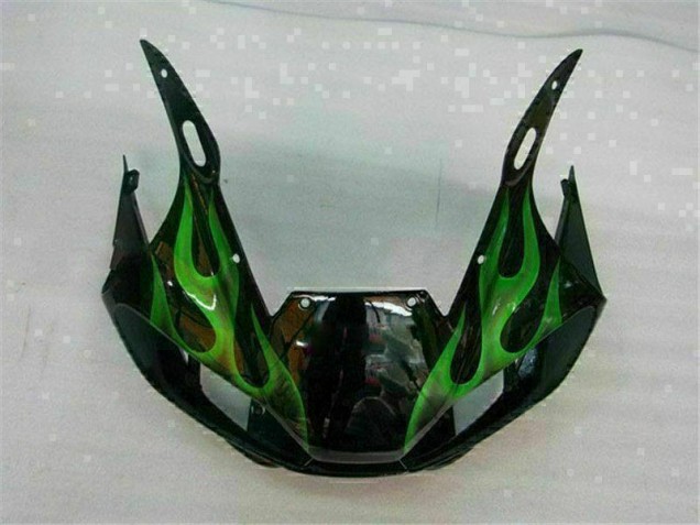Verde Negro Carenado Moto Yamaha R6 98-02 Verde Negro Carenado Moto Yamaha R6 98-02